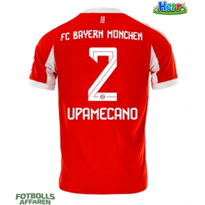 Bayern Munich Dayot Upamecano #2 Hemmatröja 2025-26 Kortärmad